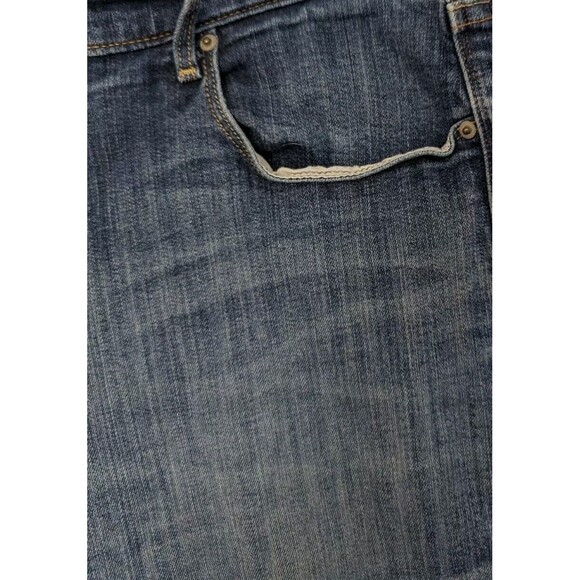 Levi's 505 Jeans Womens 16M x 33 Blue Mid-Rise Straight Leg Denim Pants - Picture 5 of 10